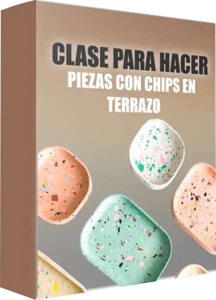 Bono: piezas con chips de terrazo