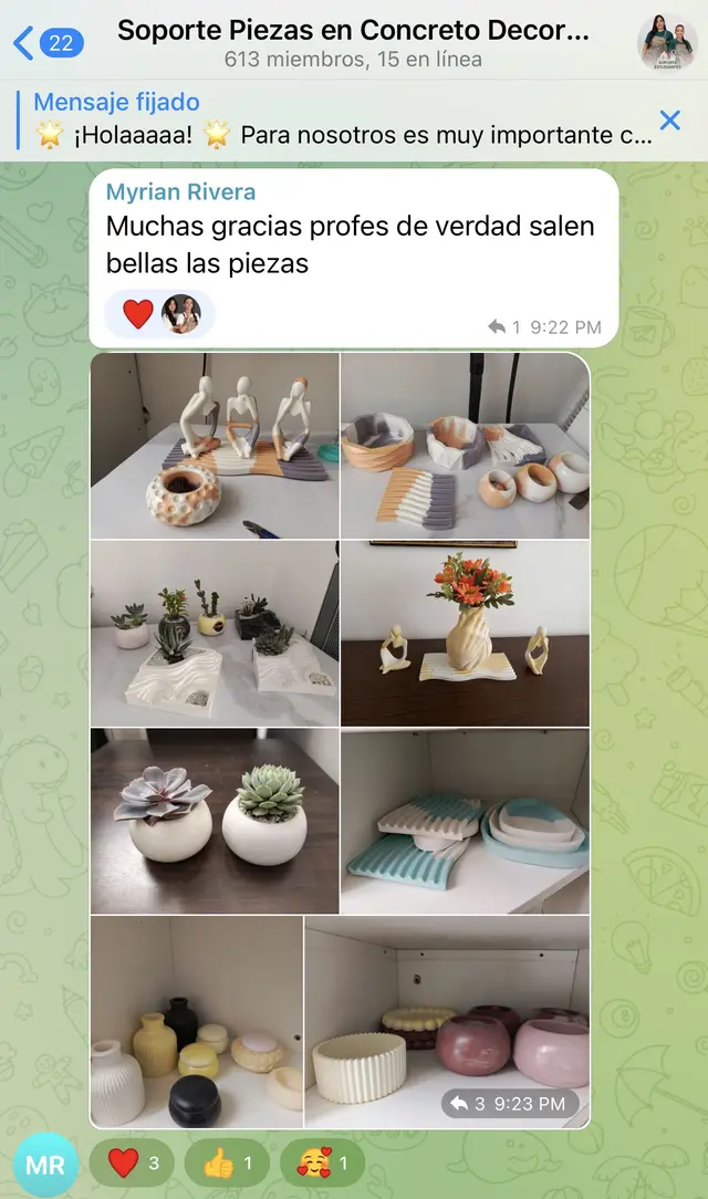 Práctica de una estudiante del curso